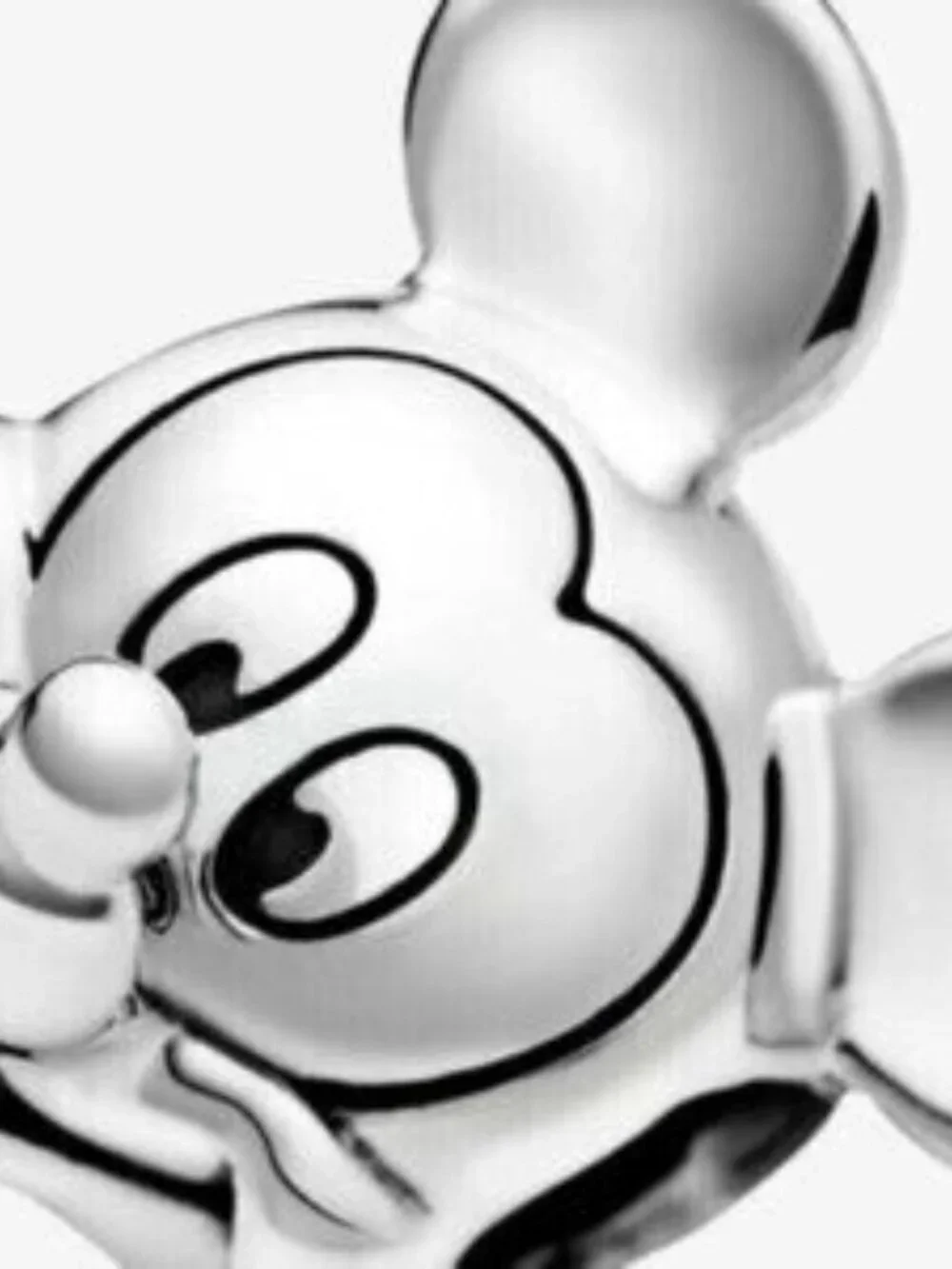 Pandora Silver Mickey Mouse Head Charm